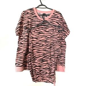 Carisma 1x Pink Zebra Print Pajama Set